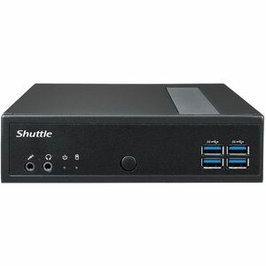 Shuttle XPC DL40N Barebone-System - 2U Desktop - Socket BGA-1528 - 1 x Prozessor-Support - Intel N-Serie N150 Quad-Core - 