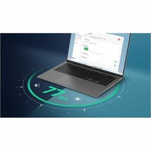 LG gram 16ZD90T-G.AX88B 40.6 cm (16") Notebook - WQXGA - Intel Core Ultra 7 255H - 32 GB - 1 TB SSD - Spanish Keyboard - B