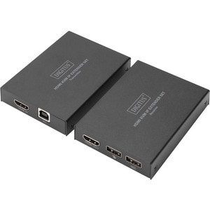 Digitus DS-55507 KVM-Extender - Kabel - 1 Computer - 1 Lokaler Benutzer(n) - 150 m Reichweite - Full HD - 1920 x 1200 Maxi