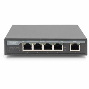 Assmann DN-95128 5 Anschlüsse Ethernet-Switch - Gigabit-Ethernet - 10/100/1000Base-T - 60 W Stromverbrauch - 45 W PoE-Budg