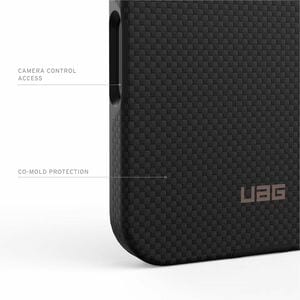 Urban Armor Gear Fibr Armr Case for Apple iPhone 17 Pro Max Smartphone - Graphite, Bronze - Anti-slip, Drop Resistant, Hea