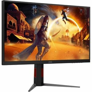 AOC U27G4XM 27" (68.6 cm) Class 4K UHD Gaming LED Monitor - 16:9 - Black, Red - 27" (68.6 cm) Viewable - Fast IPS - Mini L