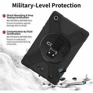 CODi Rugged Carrying Case Samsung Galaxy Tab A11+ Tablet - Drop Resistant, Shock Absorbing, Damage Resistant, Chemical Res