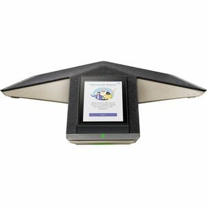 Poly Trio C60 IP Conference Station - Corded/Cordless - Bluetooth, Wi-Fi - 5 Multiple Conferencing - Tabletop - Black - 3 