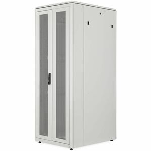 Digitus 42U Bodenstehend Geschlossener Schrank Rackschrank für PDU, Server, Gestell - Hellgrau - Stahl - 1200 kg Maximale 
