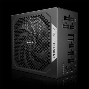 be quiet! Power Zone 2 ATX 3.1, EPS12V v2.92 Modular Stromversorgung - 1,20 kW - Schwarz - 120 V AC, 230 V AC Eingang - 3.