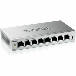 ZYXEL GS1200 GS1200-8v3 8 Ports Manageable Ethernet Switch - Gigabit Ethernet - 10/100/1000Base-T - 2 Layer Supported - 3.