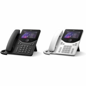Webex 9811 IP Phone - Corded - Corded - Desktop, Wall Mountable - Carbon Black - 2 x Total Line - VoIP - 6.6 cm (2.6") LCD