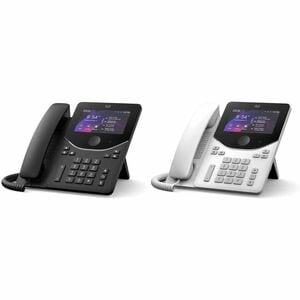 Webex 9811 IP Phone - Corded - Corded - Desktop, Wall Mountable - Carbon Black - 2 x Total Line - VoIP - 6.6 cm (2.6") LCD