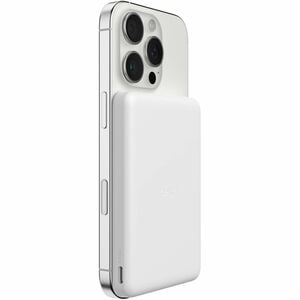Belkin BoostCharge Stromspeicher - Weiß - für Ohrhörer, iPhone, Smartphone, Qi-fähiges Gerät, USB Typ C Gerät, Kabellose O