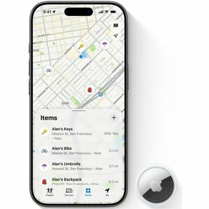Apple AirTag Asset Tracking Device - Bluetooth