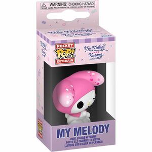 FUNKO POP! Keychain My Melody (50th Anniversary). Product type: Collectible figure, On basis of: Cartoon, Theme: Sanrio. H