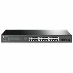 TP-Link JetStream TL-SG2428P 24 Ports Ethernet Switch - Fast Ethernet, Gigabit Ethernet - 10/100/1000Base-T, 1000Base-X - 