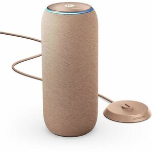 Motorola Mobility Portable Bluetooth Speaker System - 30 W RMS - Warm Taupe - Wireless LAN - Battery Rechargeable