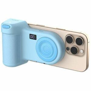 Stage PowerGrip Magnetic Charging Camera Grip with Power Bank - Ice Blue