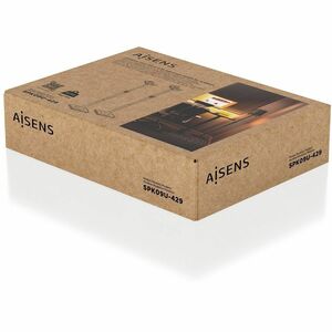 SOPORTE DE SUELO GIRATORIO INCLINABLE PARA ALTAVOCES NEGRO