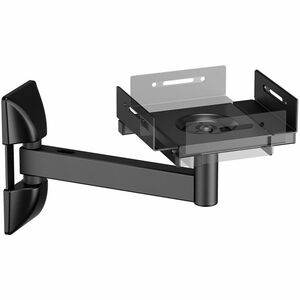 SOPORTE DE PARED GIRATORIO INCLINABLE PARA ALTAVOCES NEGRO