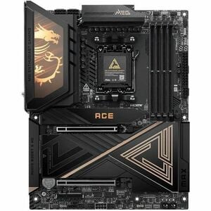 MSI MEG X870E ACE MAX Gaming Desktop Motherboard - AMD X870E Chipset - Socket AM5 - ATX - Ryzen 9, Ryzen 7 Processor Suppo