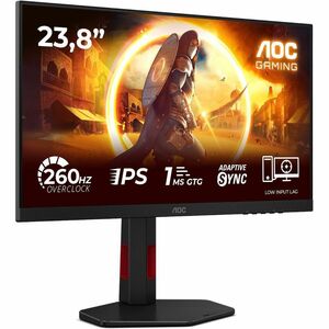 Monitor LED da gioco AOC AGON 24G4ZR 609,6 mm (24,0") Classe Full HD - 16:9 - Nero, Rosso - 60,5 cm (23,8") Viewable - IPS
