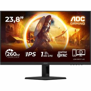 Monitor LED da gioco AOC AGON 24G4ZRE 609,6 mm (24,0") Classe Full HD - 16:9 - Nero, Rosso - 60,5 cm (23,8") Viewable - IP