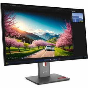 Lenovo ThinkVision P32UD-40 32" Class 4K UHD LED Monitor - 16:9 - Raven Black - 80 cm (31.5") Viewable - In-plane Switchin