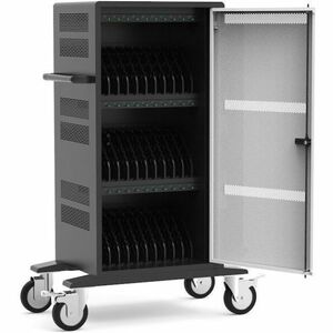 Naotic Charging Cabinet - For Tablet, Smartphone, School, Business - USB Charging Port, Lockable, LED Charge Indicator, Wh