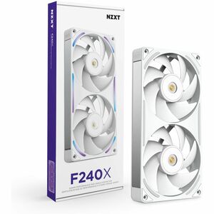 NZXT RF-U24PN-W1 Cooling Fan - PC, Radiator, Heatsink - 120 mm Maximum Fan Diameter - 2 x Fan(s) - 176.70m³/h Maximum Airf