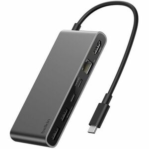 Belkin Connect USB Type C Docking Station for Notebook, Tablet PC, Smartphone, Workstation - Charging Capability - Memory 