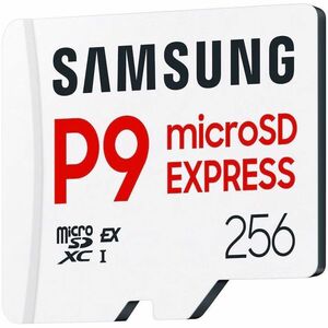 Samsung P9 Express MB-MK256T 256 GB Class 10/UHS-I (U3) V30 microSDXC - 800 MB/s Read