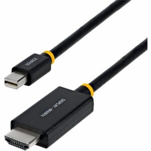 StarTech.com Câble Adaptateur Mini DisplayPort vers HDMI de 2m, 4K 60Hz avec HBR3/HDCP 2.3/DPCP, Câble MDP à HDMI 2.0, Con