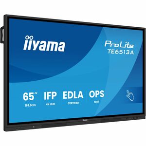 iiyama ProLite TE6513A-B2AG 1638,30 mm 4K UHD LCD Collaboration Display - Rockchip Cortex A72 + A53 - 8 GB - Touchscreen -