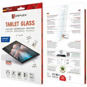 Displex 9H Glas, PET (Film) Displayschutz für Galaxy Tab A9 - Transparent - 1 - für AMOLED Tablet - Kratzfest, Schmutzabwe