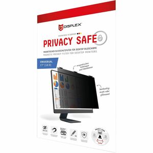 Displex 3H Blendfrei Blickschutzfilter - 1 - für 68,6 cm (27 Zoll) Widescreen Monitor - 16:9 - Blaulicht-Reduzierung - Kra
