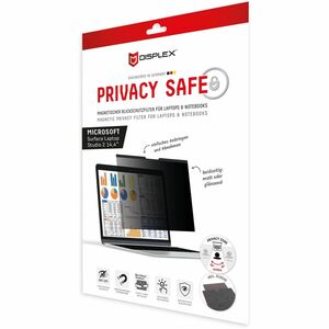 Displex Privacy Safe 3H Polyethylenterephthalat (PET) Blendfrei Blickschutzfilter für Microsoft - für 36,6 cm (14,4 Zoll) 
