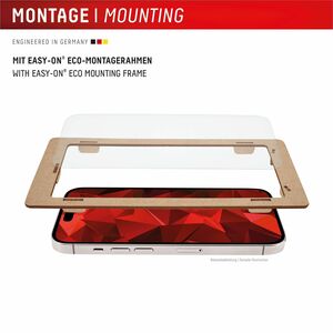 Displex 10H Gehärtetes Glas Displayschutz für Apple iPhone 17 Pro Max - Transparent - 1 Stück - Kratzfest, Schmutzabweisen