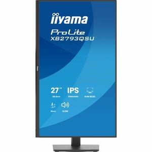 Moniteur LED iiyama ProLite XB2793QSU-B1 27" Classe WQHD - 16:9 - Noir mat - 68,6 cm (27") Viewable - Technologie IPS - LE