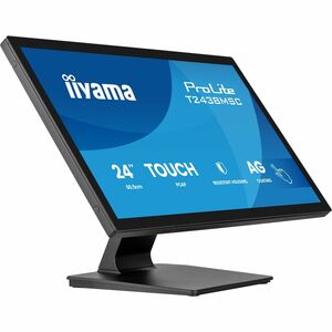 iiyama ProLite T2438MSC-B2 24 Zoll Klasse LED-Touchscreen-Monitor - 16:9 Format - 5 ms Reaktionszeit - 60,5 cm (23,8 Zoll)
