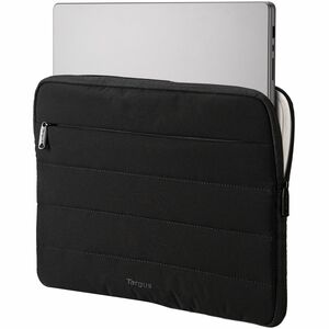 Targus Puffer TBS976GL Tasche (Sleeve) für 33 cm (13 Zoll) bis 35,6 cm (14 Zoll) Notebook - Schwarz - Polyester Außenmater
