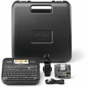 Brother P-touch PT-D610BTVP Electronic Label Maker - Thermal Transfer - 30 mm/s Mono - 27 Fonts - 8 Font Size - 17 Text St