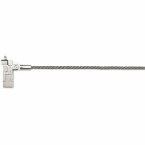 Kensington Slim NanoSaver 2.0 Cable Lock For Notebook - 1.80 m Cable - Patented T-bar/Key Lock - Plastic, Stainless Steel,