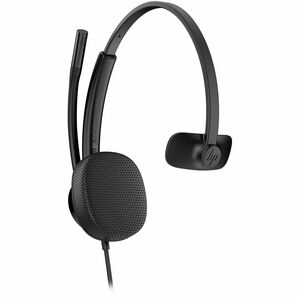 Poly Mission 400 415 Wired Over-the-head, On-ear Mono Headset - Black - Microsoft Teams Certification - Monaural - Supra-a