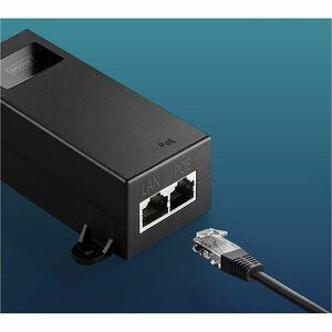 Digitus PoE++-Injektor - 120 V AC, 230 V AC Eingang - 1 x RJ-45 Eingangsport(s) - 1 x RJ-45 Ausgangsport(s) - 60 W - Schwarz
