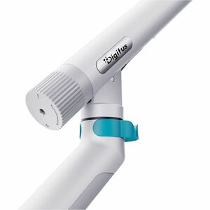 Digitus Desk Mount for Monitor, Flat Panel Display, Curved Screen Display - White - Height Adjustable - 2 Display(s) Suppo