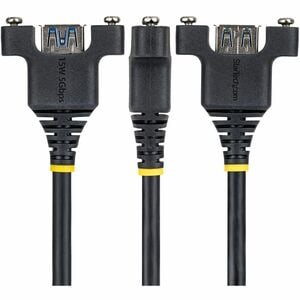 StarTech.com 2 m USB-A Data Transfer Cable - 1 - Black