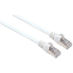 Network Patch Cable, Cat6, 5m, White, Copper, S/FTP, LSOH / LSZH, PVC, RJ45, Gold Plated Contacts, Snagless, Booted, Lifet