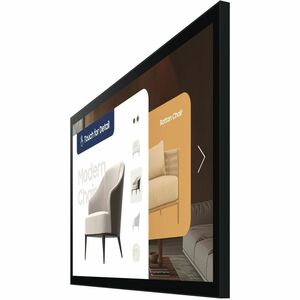 Samsung QM32C-T Digital Signage Display - 32" LCD - Vertical Alignment (VA) - Touchscreen - 16 Hours/ 7 Days Operation - 8