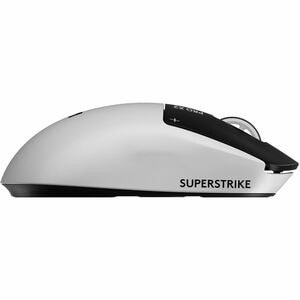 Logitech G PRO X2 SUPERSTRIKE 游戏鼠标 - 无线电频率 - USB 2.0 Type A - 5 按钮 - PC, Mac - 无线 - 2.40 GHz - 可充电 - 44000 dpi - 右旋转