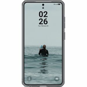 Urban Armor Gear DOT Rugged Case for Samsung Galaxy S26 Ultra Smartphone - Textured Traction Grip - True Clear Ice, Ash - 