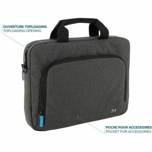 MOBILIS TheOne Basic Carrying Case (Briefcase) for 35.6 cm (14") to 40.6 cm (16") Notebook - Dark Grey