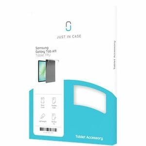 Coque Just in Case - pour Samsung Tablette - Clair - Résistant aux rayures, Résistant aux coups, Résistant à l'usure, Abso